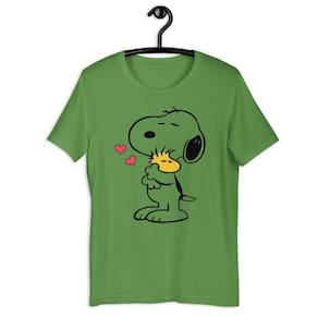 Camiseta Blusa Tshirt Feminina - Snoopy Love Amor