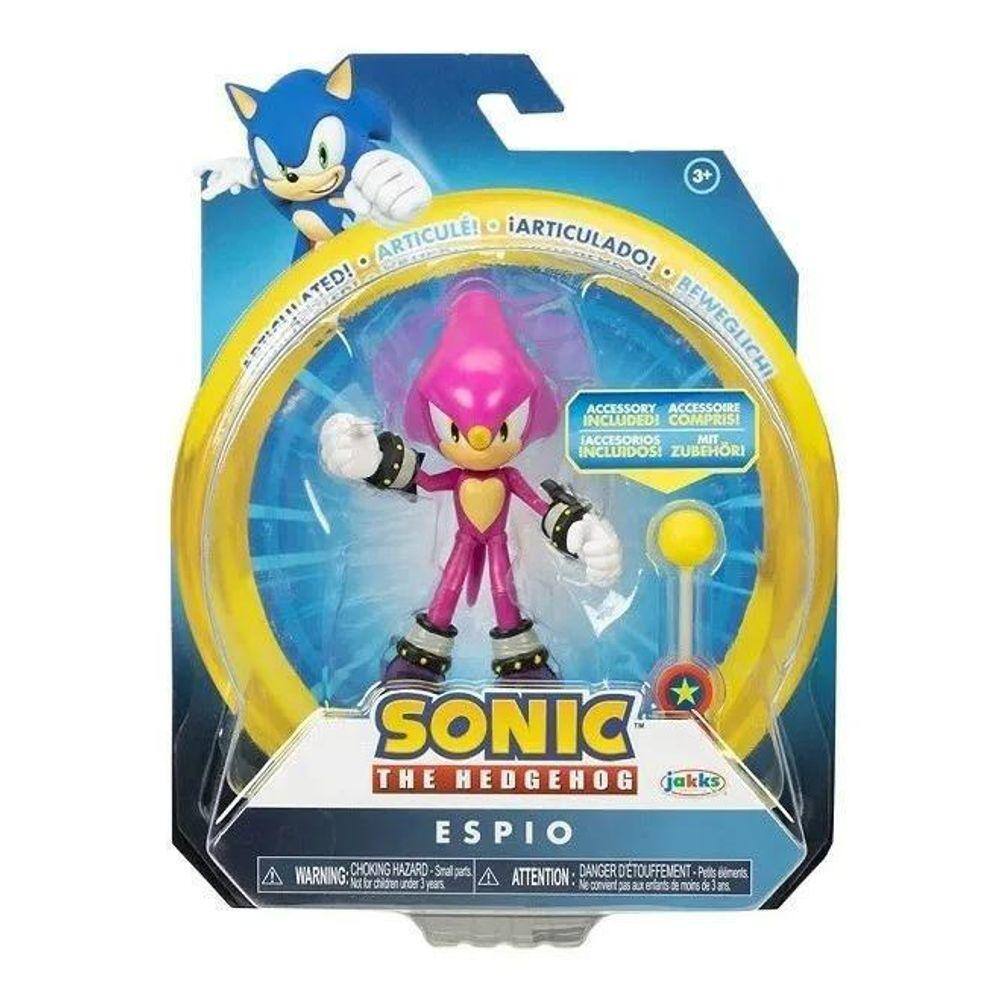 Boneco Grande 23cm Sonic Prime Brinquedo Lançamento Serie