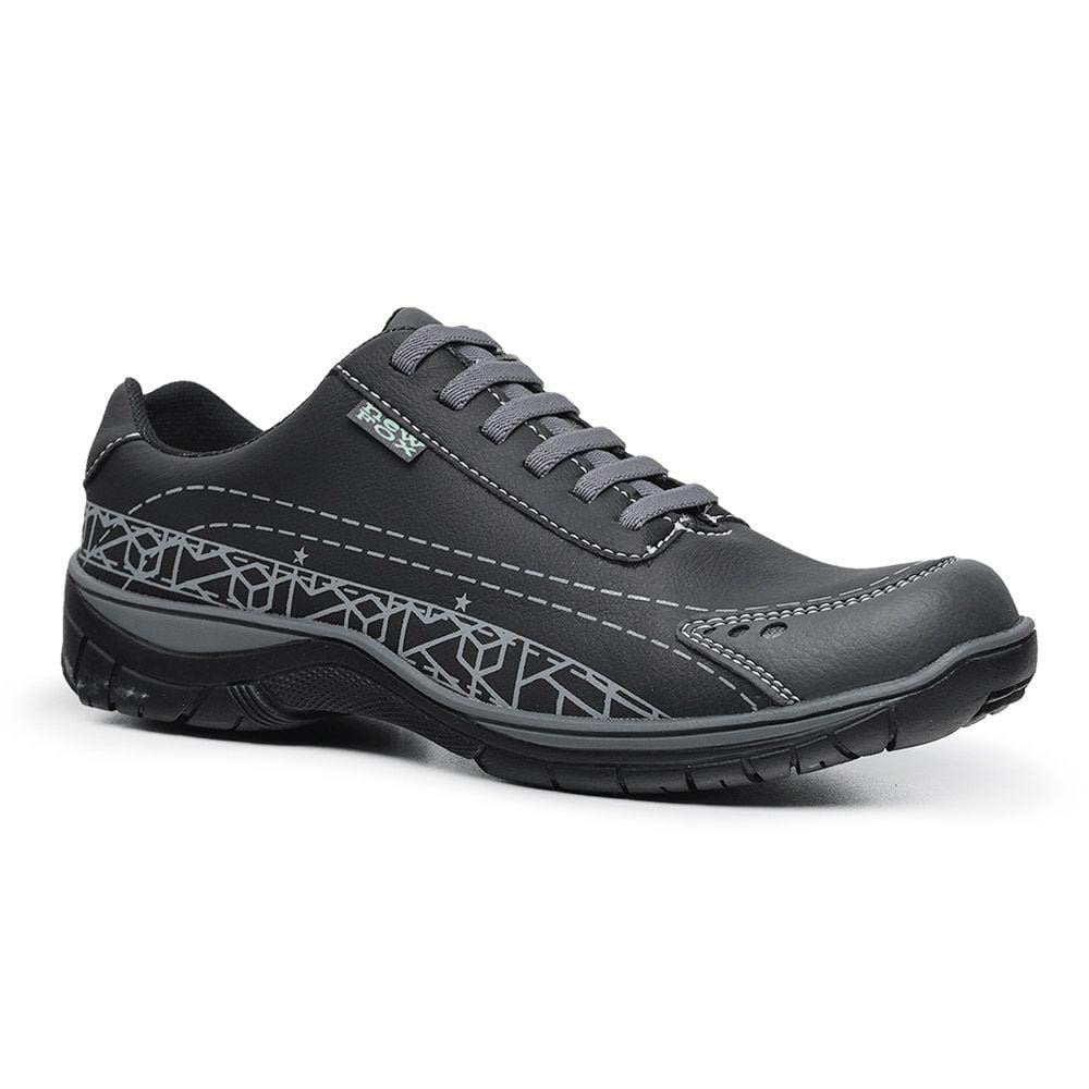 Sapatenis Masculino em Couro Marrom Tenis Elástico Casual ES1 New Fox