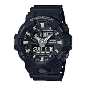 Relógio Casio Masculino G-Shock Preto Analogico-Digital GA-700-1BDR