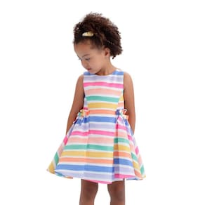 Vestido Fruta Cor Laço Infantil Mon Sucre Verão 178