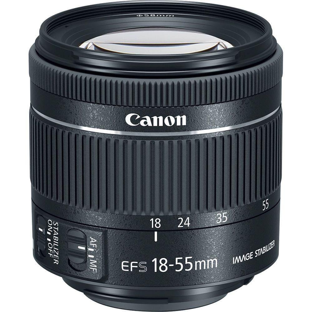 LENTE CANON EF-S 18-55mm f/4-5.6 IS STM
