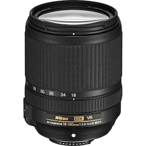 LENTE NIKON 18-140mm f/3.5-5.6G ED VR AF-S DX NIKKOR