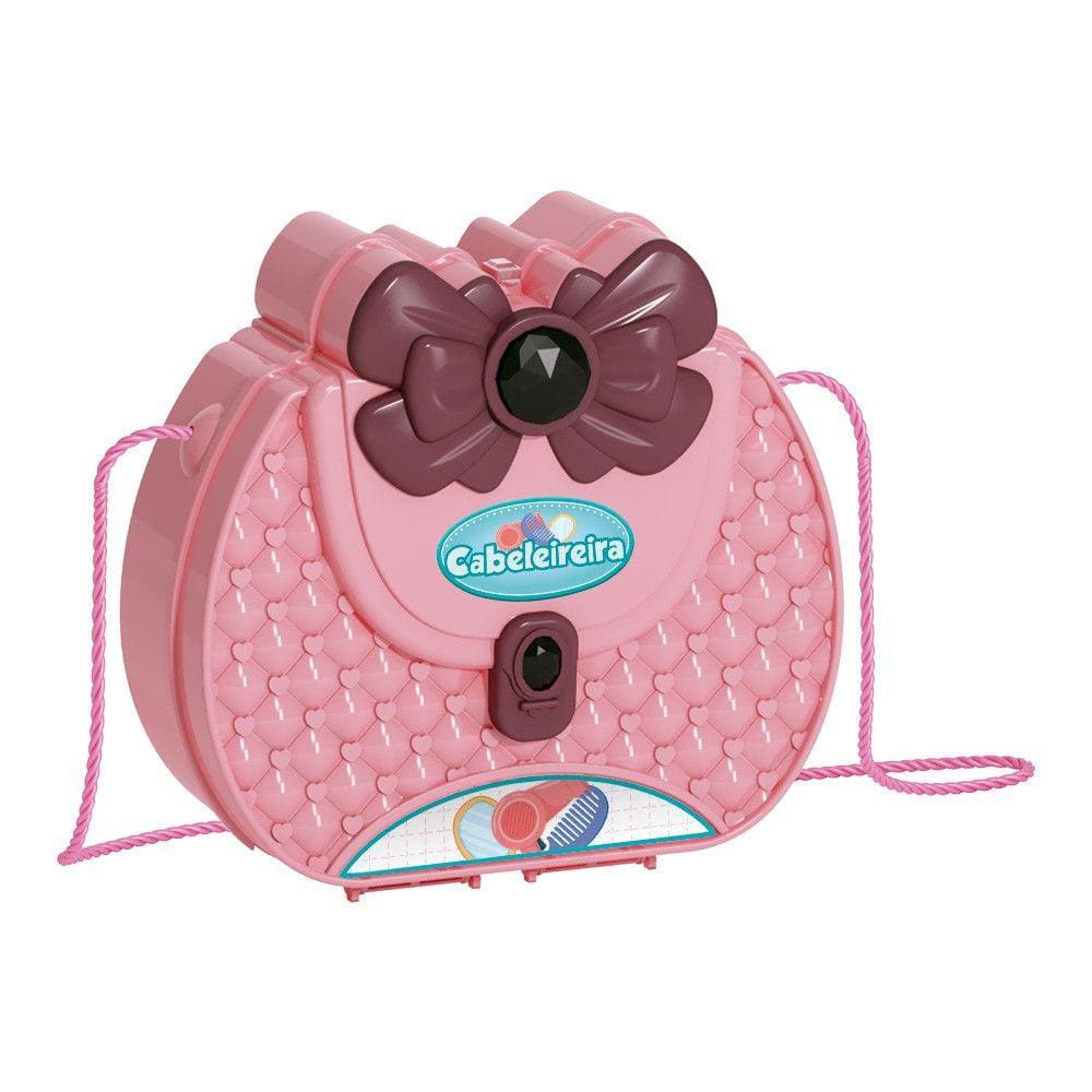 Workshop Jr 2 em 1 Bolsa Fashion Cabeleireira com 16 Acessórios Multikids - BR1684