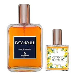 Perfume Masculino Patchouli 100ml + Cítricos D`Italia 30ml