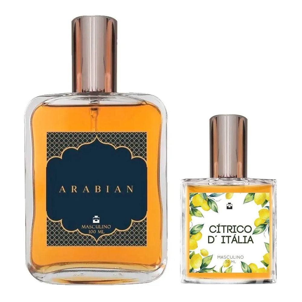 Perfume Masculino Arabian 100ml + Cítricos D`Italia 30ml