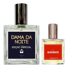 Perfume Feminino Dama da Noite 100ml + Afrodite 30ml