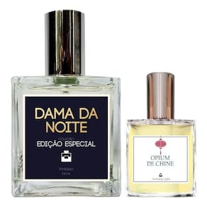 Perfume Feminino Dama da Noite 100ml + Opium de Chine 30ml