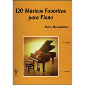 120 Músicas Favoritas Para Piano - 2º Volume