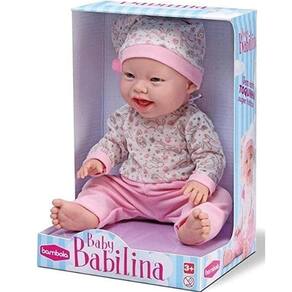 Boneca Mini Baby Babilina Banho Bambola (728)