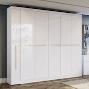 Guarda-Roupa Casal Kappesberg 6 Portas 6 Gavetas Branco