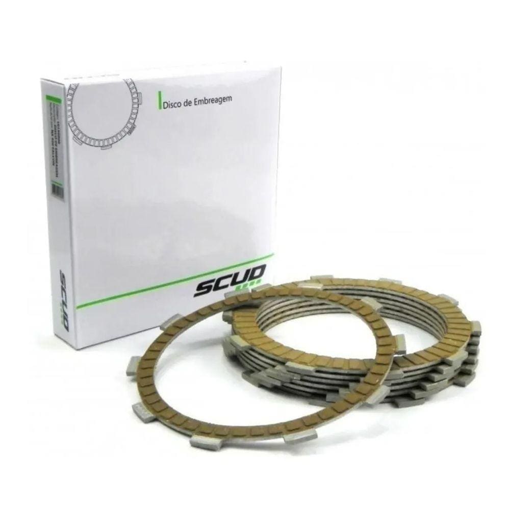 Disco de Embreagem CG Titan Fan 150 2004 à 2014 - SCUD