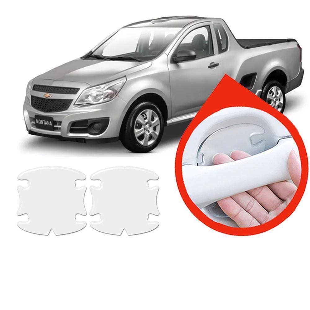 Par Protetor Maçaneta Silicone Chevrolet Montana 2013 A 2021