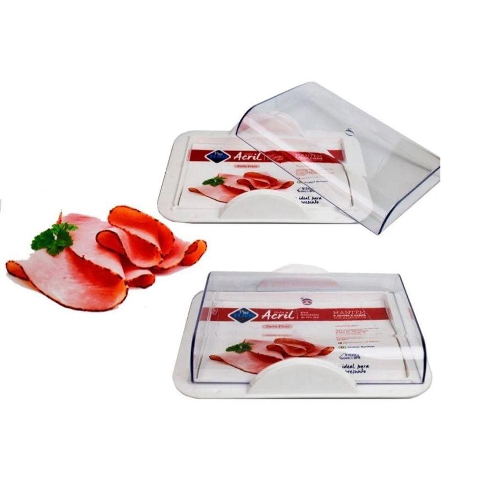 Kit 2 Porta Frios Branco