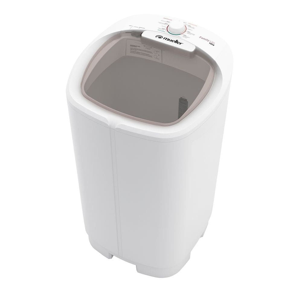 Lavadora De Roupas Semiautomática 10Kg Mueller Family Lite Branca