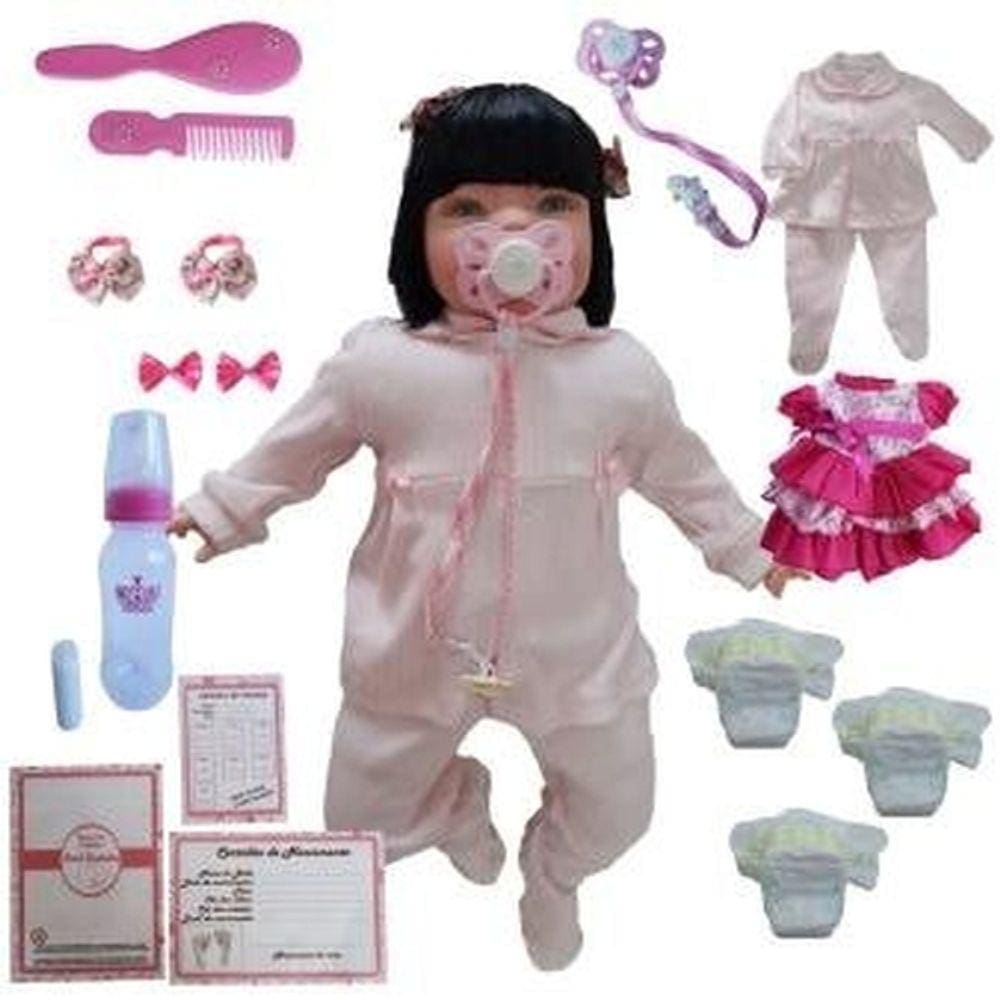 Kit Roupa Boneca Bebê Reborn E Adora Doll Conjunto Páscoa