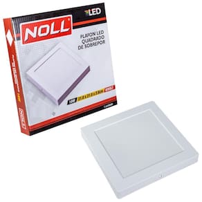 Painel Led Plafon Sobrepor Quadrado 18W 4000K Branco Neutro