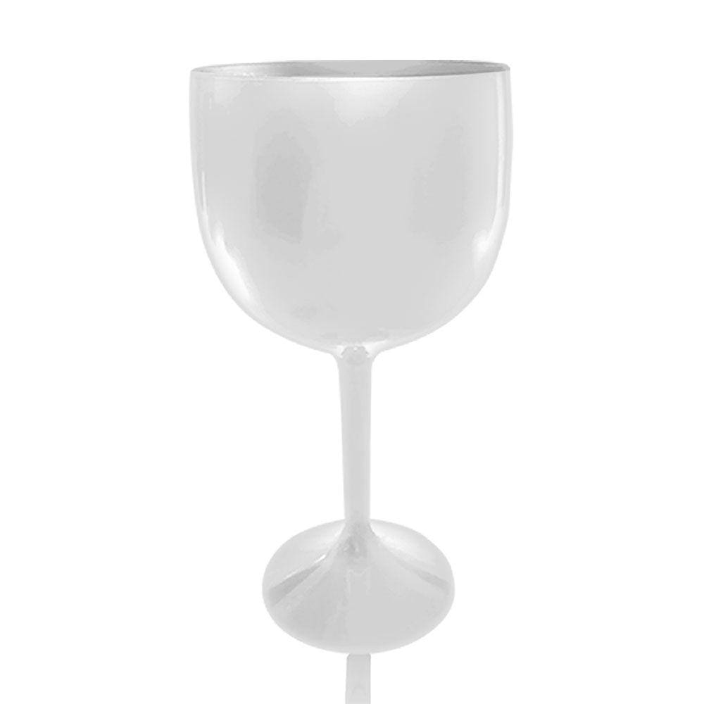 Taça Gin KrystalON Branca Acrílico PS 550 ml