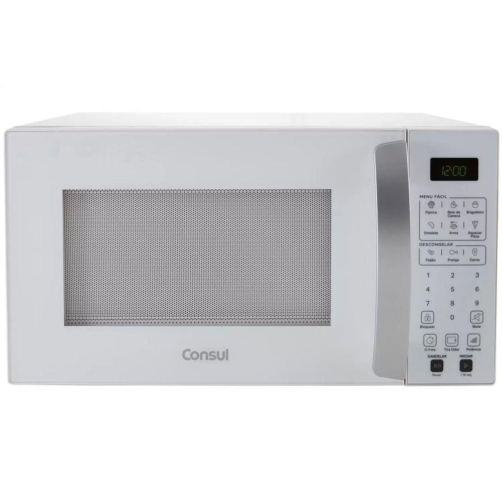 Micro-ondas Consul 32 Litros com Menu Fácil Branco CMS46AB - 127 Volts