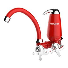 Torneira Cozinha Parede Com Filtro Bica Móvel Abs Cromado
