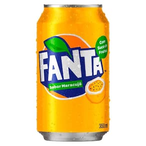 Refrigerante Fanta Maracujá Lata 350ml