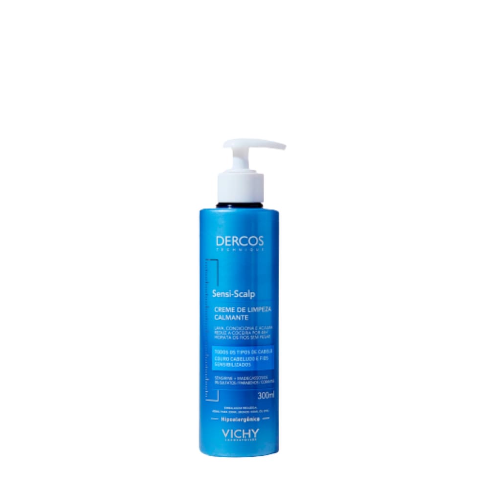 Creme De Limpeza Dercos Sensi-Scalp 300Ml