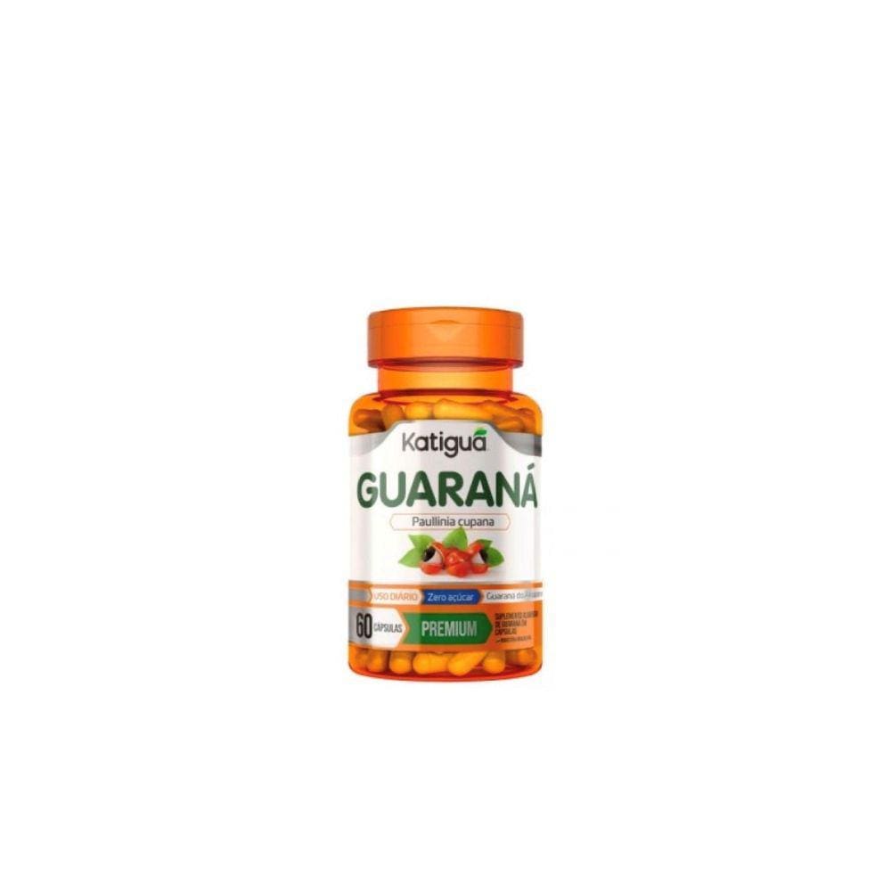 Guaraná Paullinia Cupana 60 Cápsulas Katigua