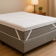 Pillow Top Manta Premium Queen Ultra Macio de Fibra Siliconada Antialérgico BF Colchões
