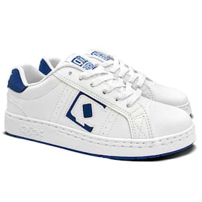Tênis Qix Combat Retrô Branco Azul