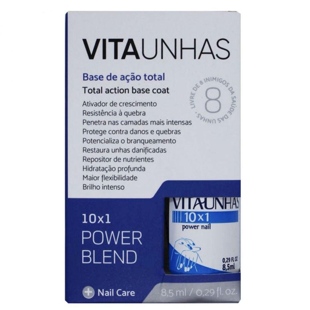 Base de Ação Total Vitaunhas Power Blend 8,5ml