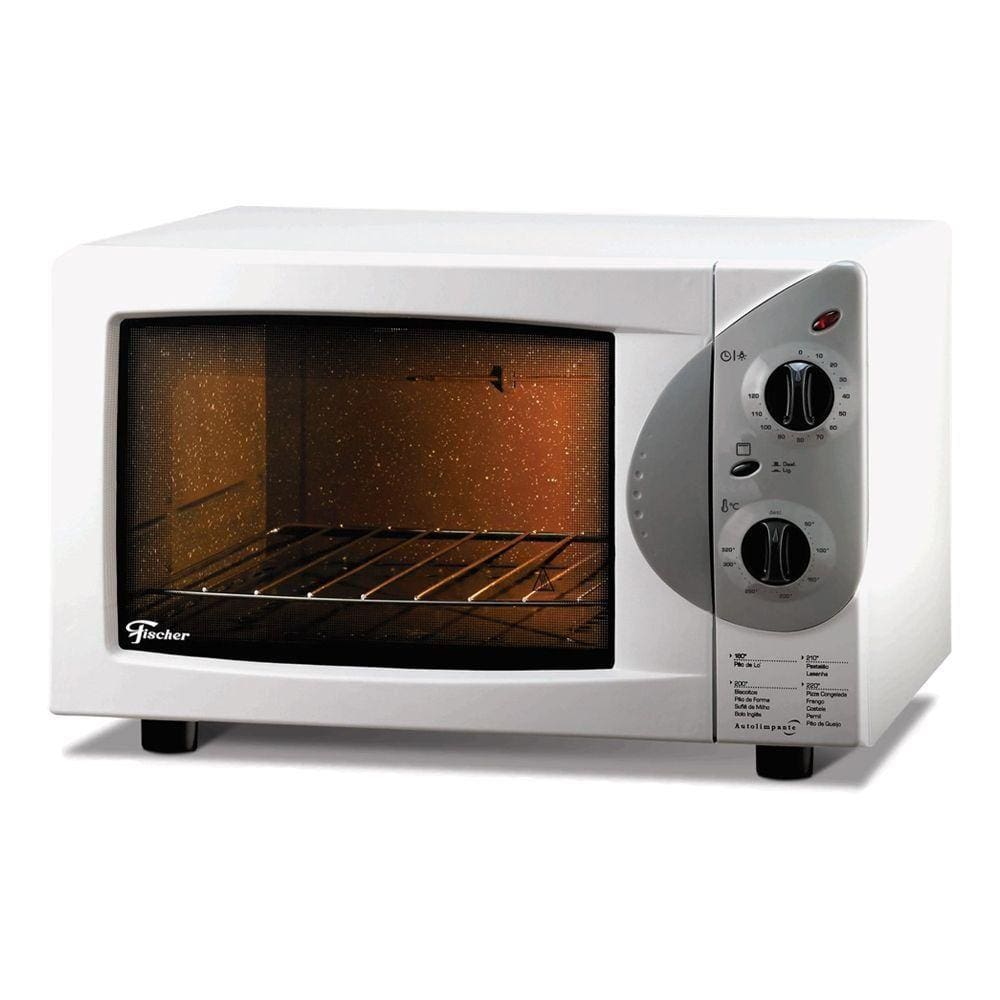 Forno Elétrico de Bancada Fischer Grill 44L Branco 127V