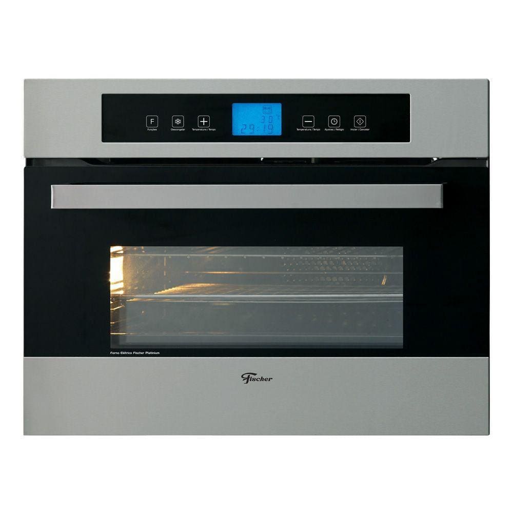 Forno Elétrico de Embutir Fischer Platinium 43L Inox 127V