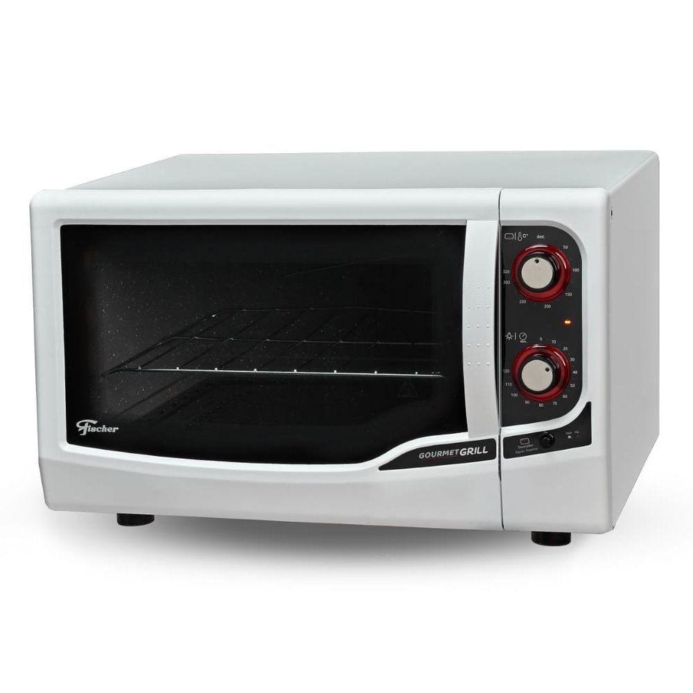 Forno Elétrico de Bancada Fischer Gourmet Grill 44L Branco 220V
