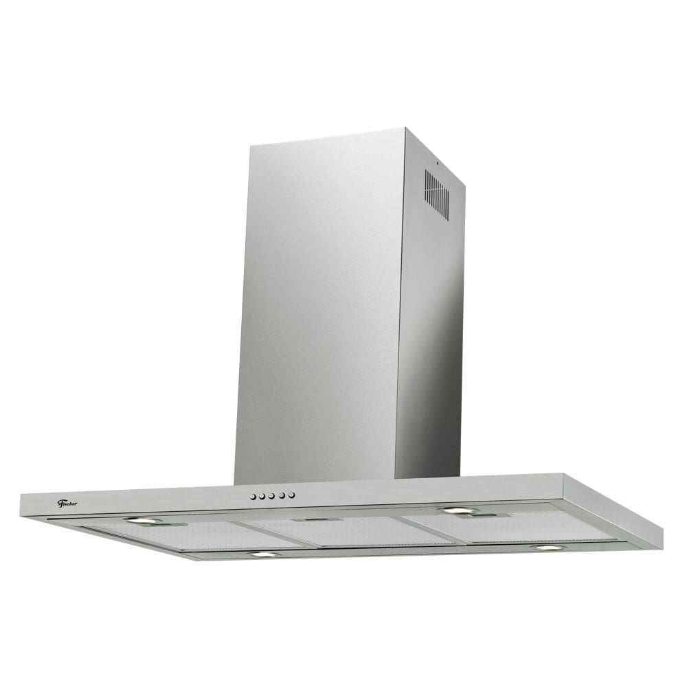 Coifa de Ilha Fischer Tradition Line 90cm Inox Escovado 127V