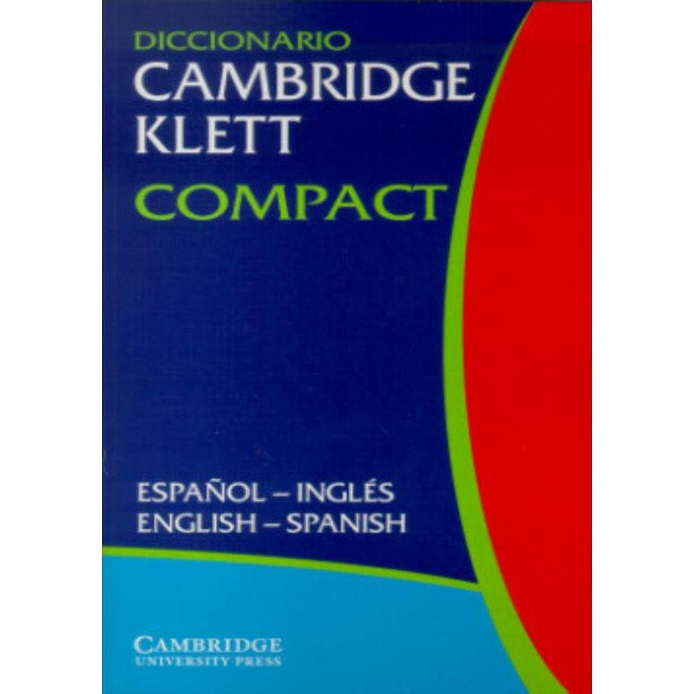 Diccionario Cambridge Klett Compact Espanol / Ingles - English / Spanish