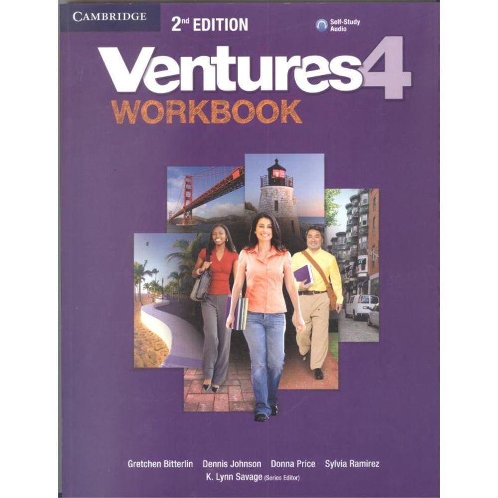 Ventures 4 Wb With Audio Cd - 2Nd Ed