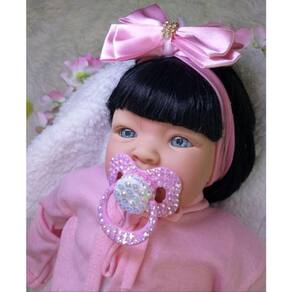 Boneca Bebe Reborn Menina Turbante Silicone Barata Realista - Cegonha Reborn  Dolls - Boneca Reborn - Magazine Luiza