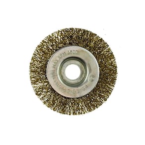 Escova Circular Ondulada 3x3/8 Furo 1/2 Beltools
