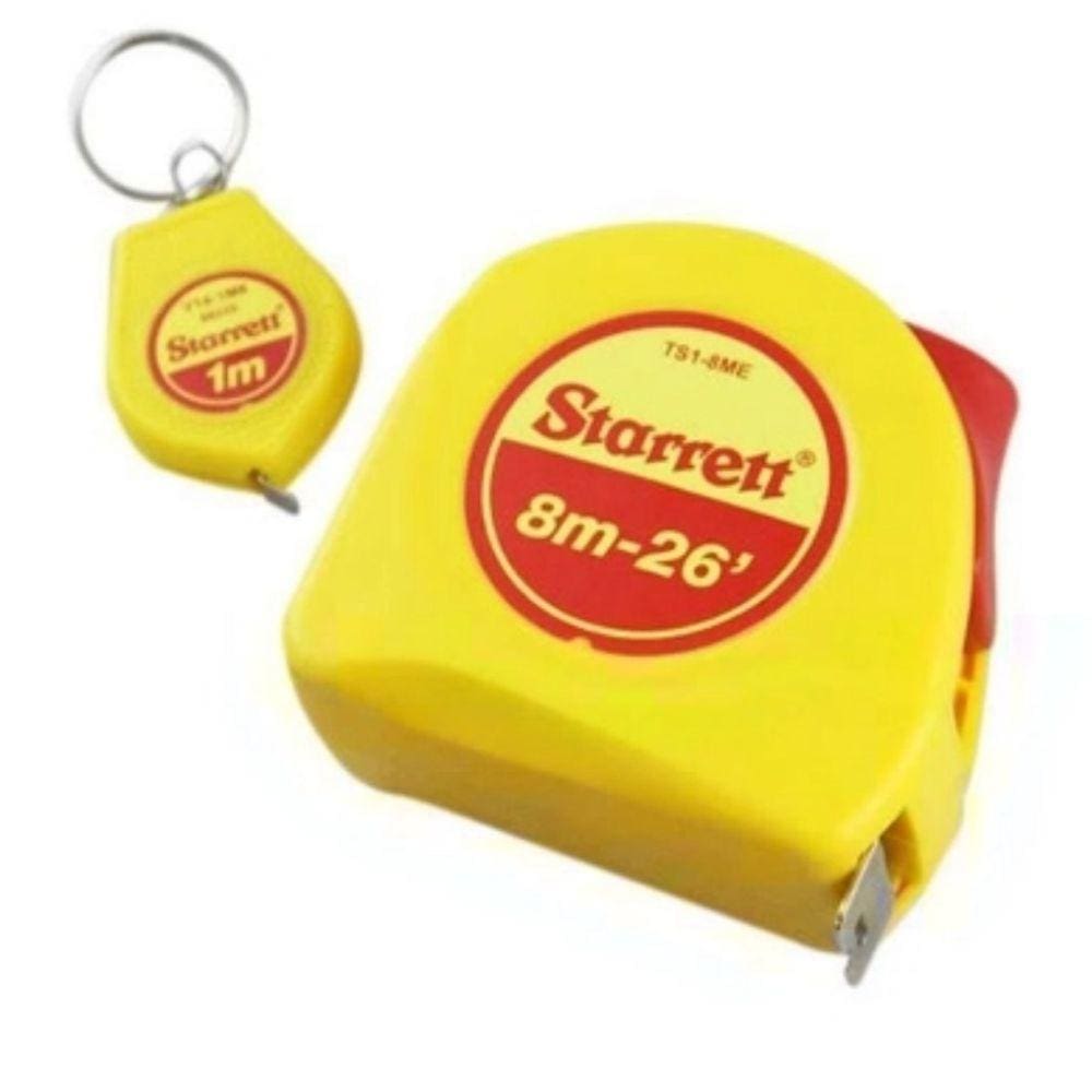 Trena Bolso 8 Metros 26mm c/ Chaveiro Starret