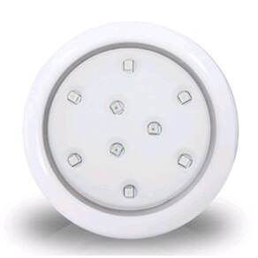 Iluctron Luminária Para Piscina 80Mm 9W 6500K Corpo Branco