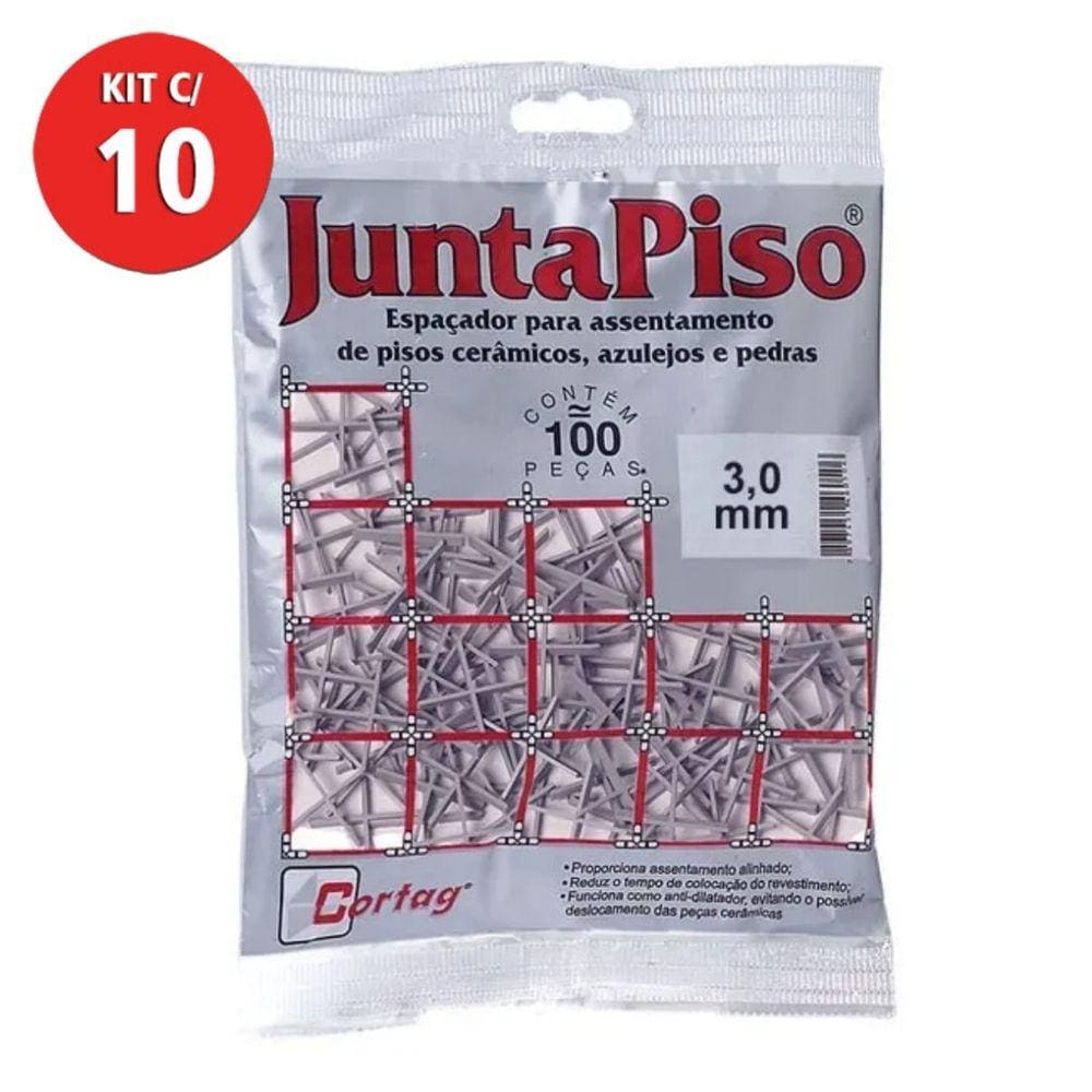 Kit 1000 Espaçador Juntapiso 3mm Cortag
