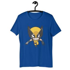 Camiseta Camisa Infantil Unissex - Wolverine Marvel Hero