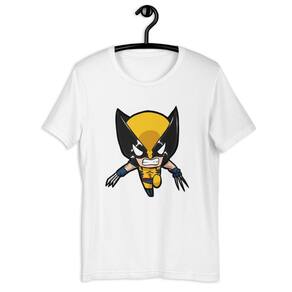 Camiseta Camisa Infantil Unissex - Wolverine Marvel Hero