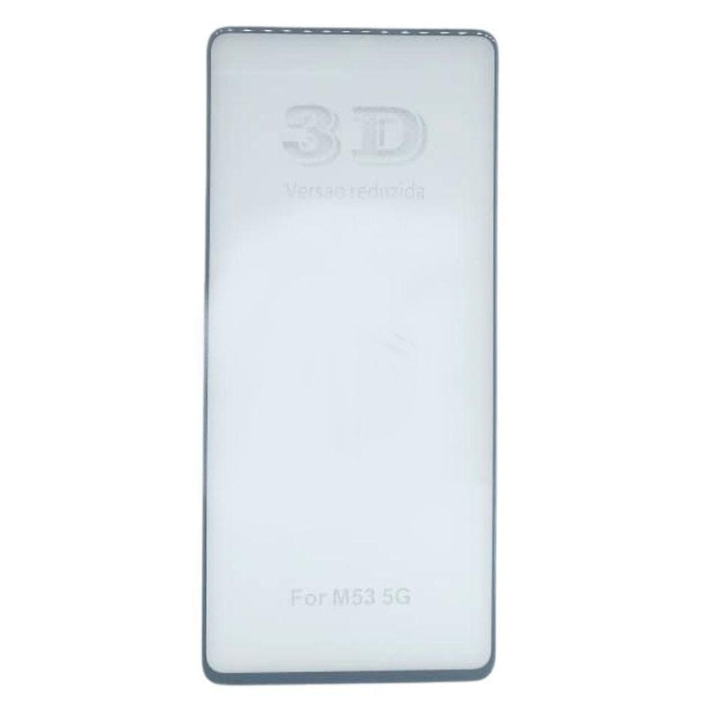 Película De Vidro 3D Compatível Com Samsung M53 Tela De 6.7
