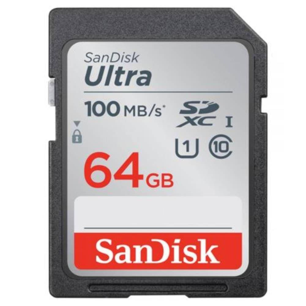 Cartão Sd Ultra 64Gb 100Mb`S Sandisk