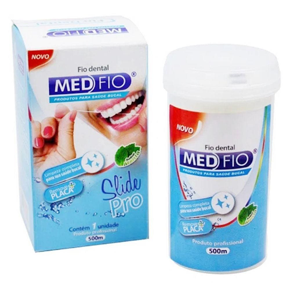 Fio Dental 500 metros Aroma Sabor menta