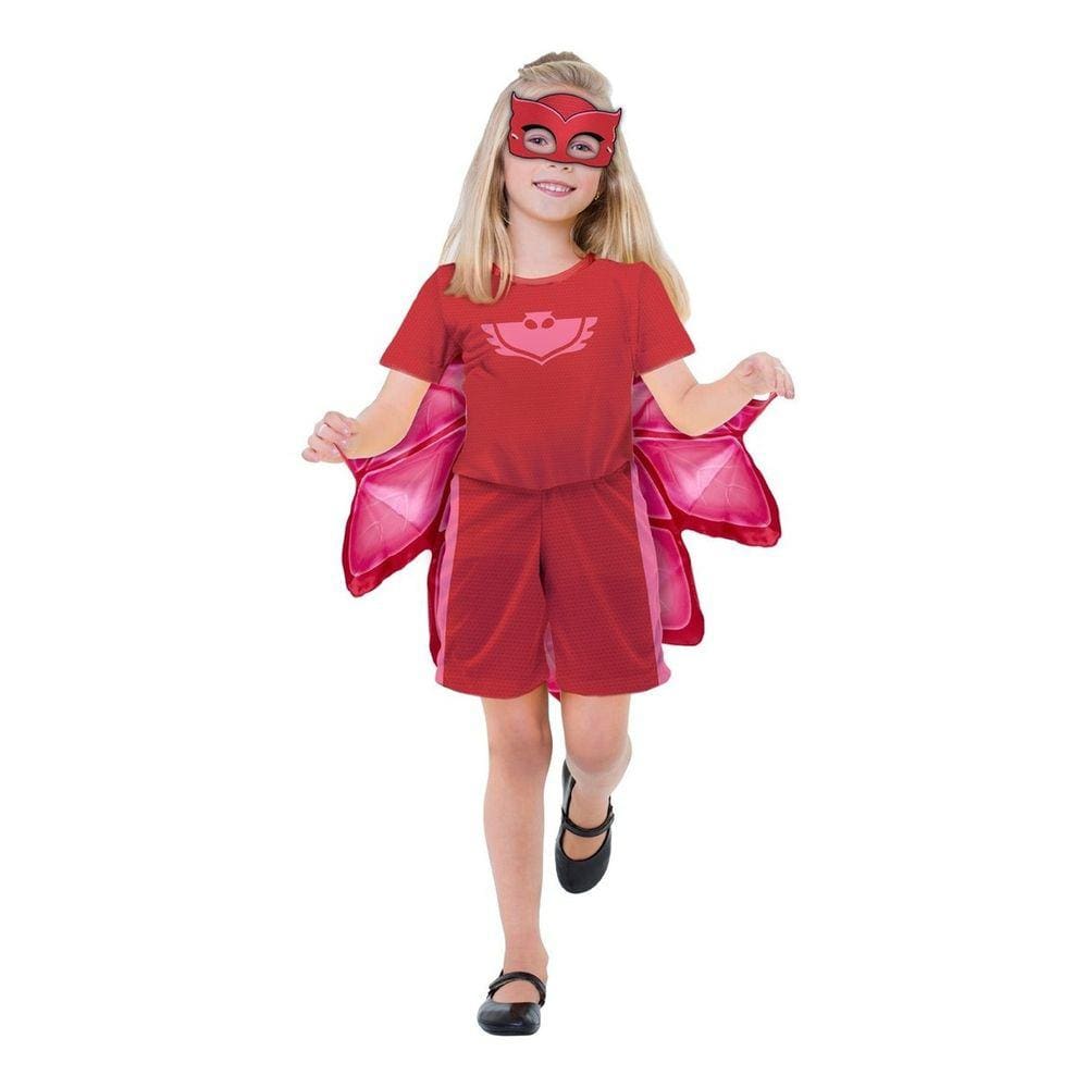Fantasia Pj Masks Menina Corujita Owlette Curta Pjmasks
