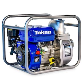 Motobomba à Gasolina Motor 4 Tempos 6,5 HP Auto Escorvante MBAE30TK4 TEKNA