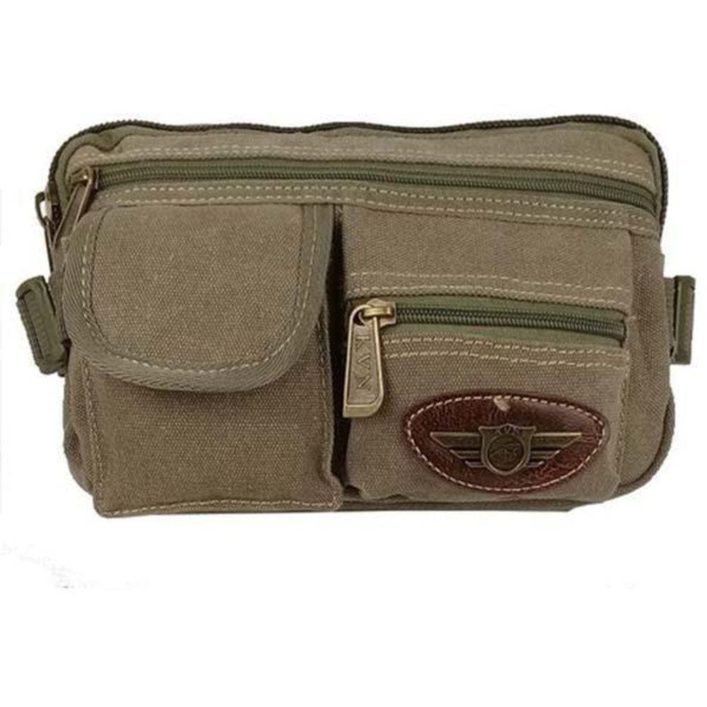 Pochete Cintura Lona Masculina
