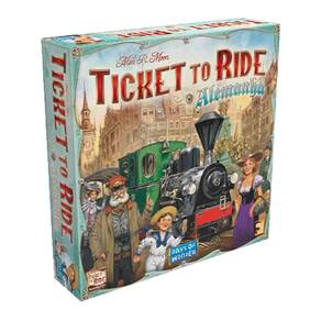 Ticket to Ride Alemanha Expansão de Jogo de Tabuleiro Galapagos TTR017